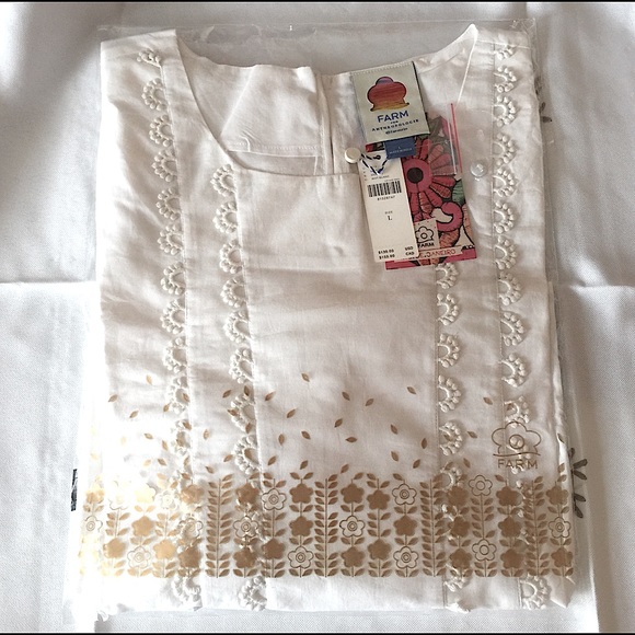 FARM RIO Puff Sleeve Top - Picture 6 of 8